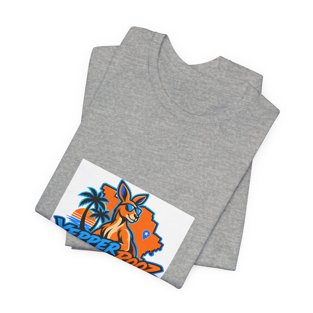 Yeppers Rooz Florida Surf Logo T-Shirt — Retro Beach Palm Tee