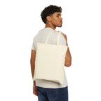 Vintage Beach Logo Canvas Tote — 'Yepper Rooz' Palm Tree Design