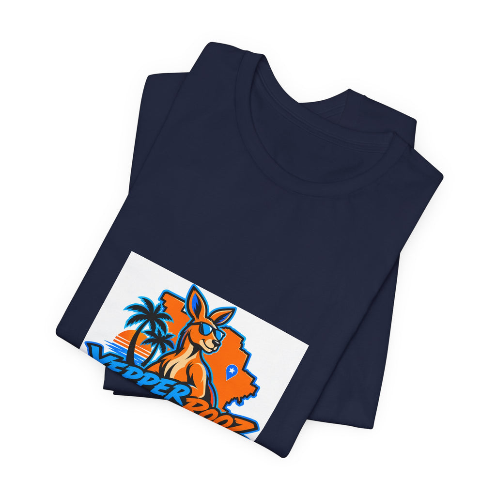 Yeppers Rooz Florida Surf Logo T-Shirt — Retro Beach Palm Tee