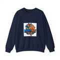 Sweatshirt - Yepper Rooz Florida Orange Beach Logo Crewneck