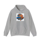 Yeppers Rooz Florida Logo Hoodie — Retro Orange & Palm Tree Graphic Sweatshirt