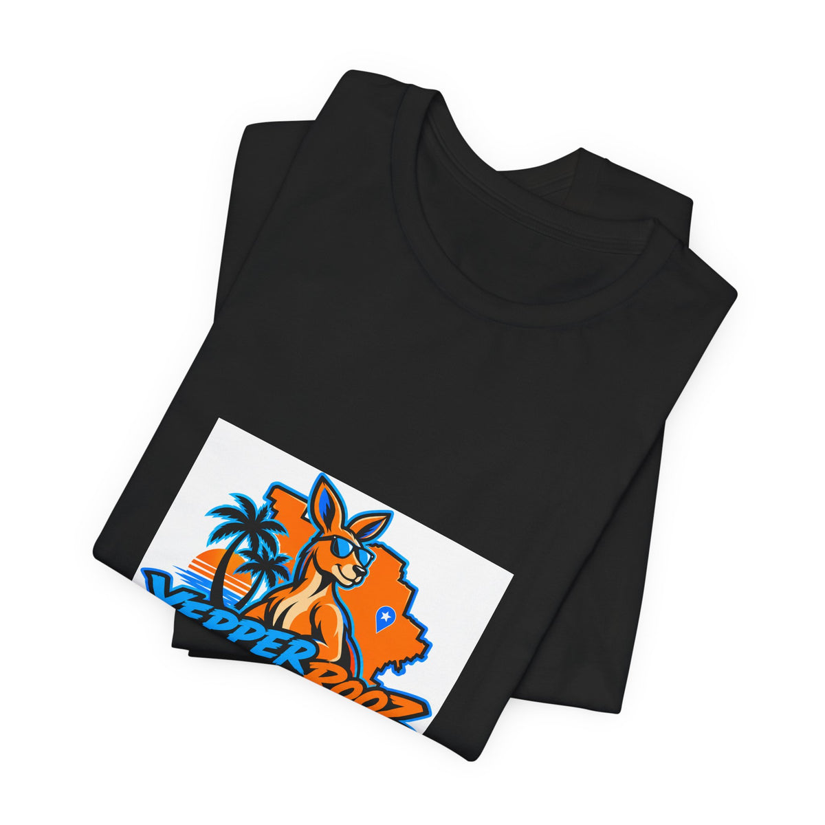 Yeppers Rooz Florida Surf Logo T-Shirt — Retro Beach Palm Tee