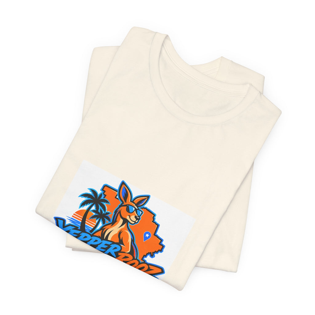 Yeppers Rooz Florida Surf Logo T-Shirt — Retro Beach Palm Tee