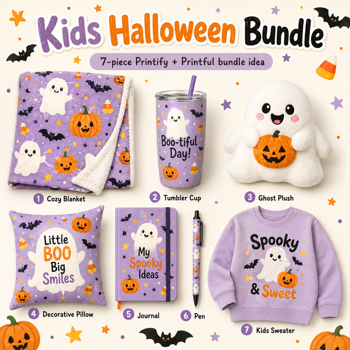 Kids Boo Crew Halloween Bundle